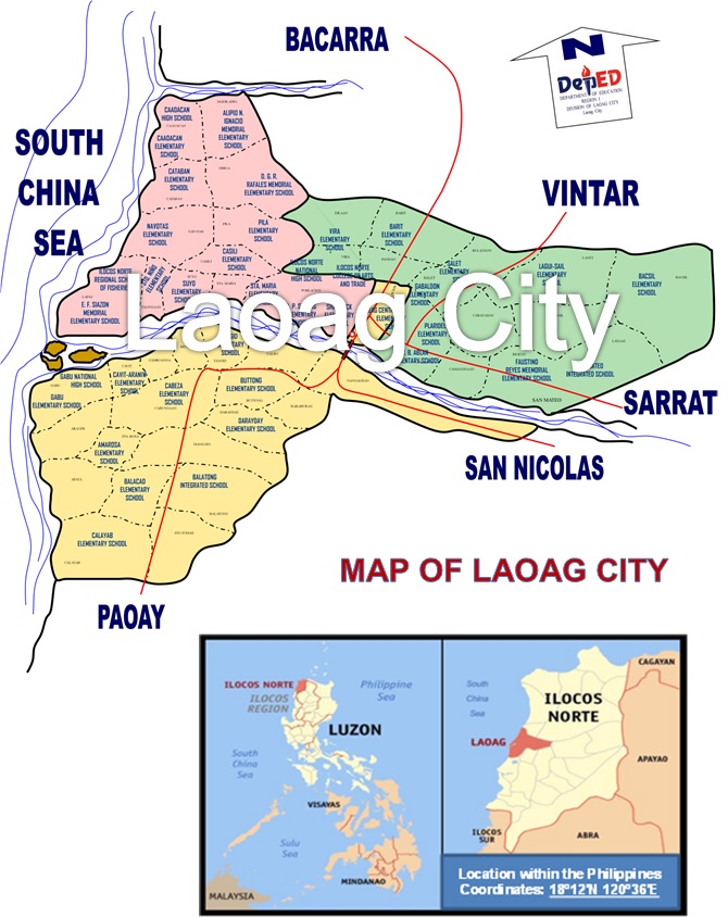 Laoag City Map